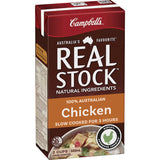 Campbells Real Stock Chicken Stock Liquid Carton 500mL