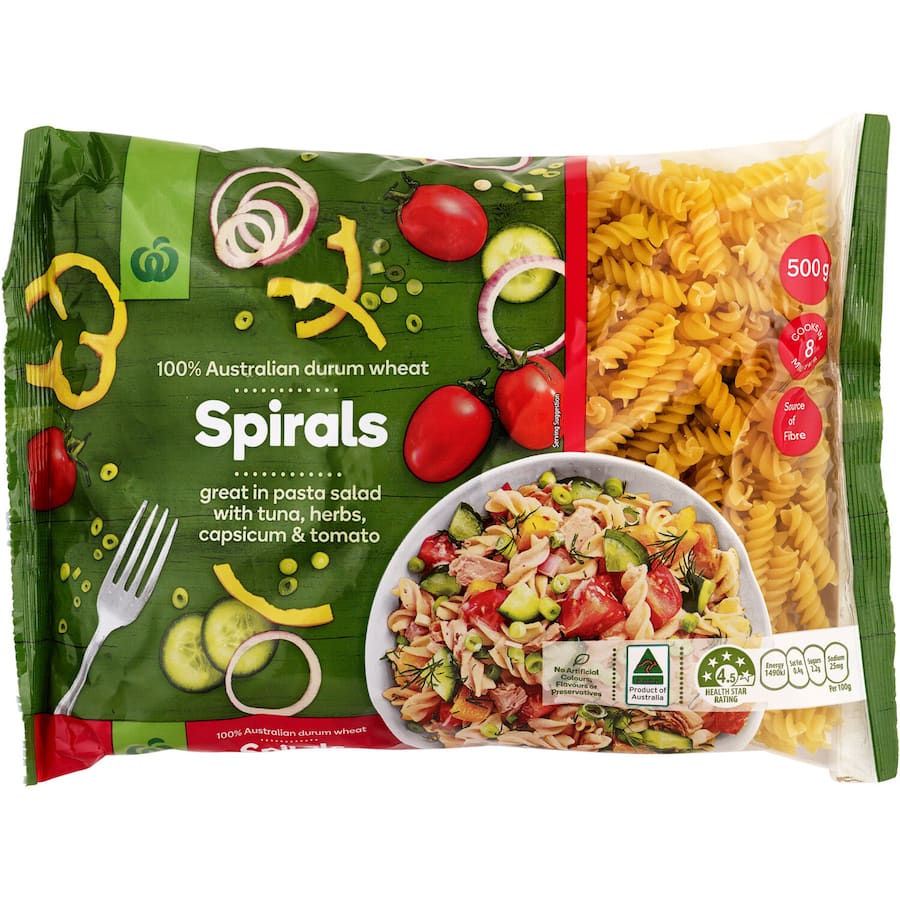 Woolworths Pasta Spirals 500g