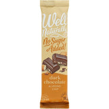Well Naturally No Sugar Added Snack Bar Dark Chocolate Almond Chip 45g