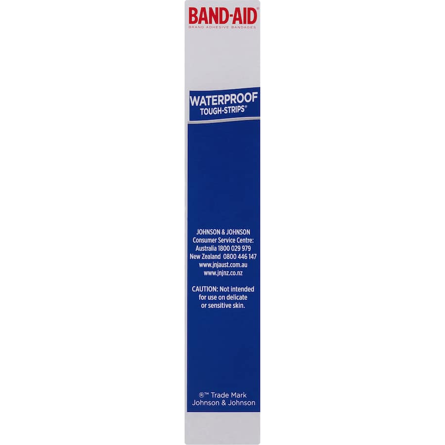 Band Aid Plasters Tough Strips Waterproof Extra Large 10pack