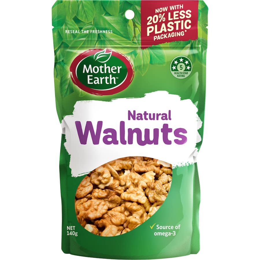Mother Earth Walnuts Natural 140g