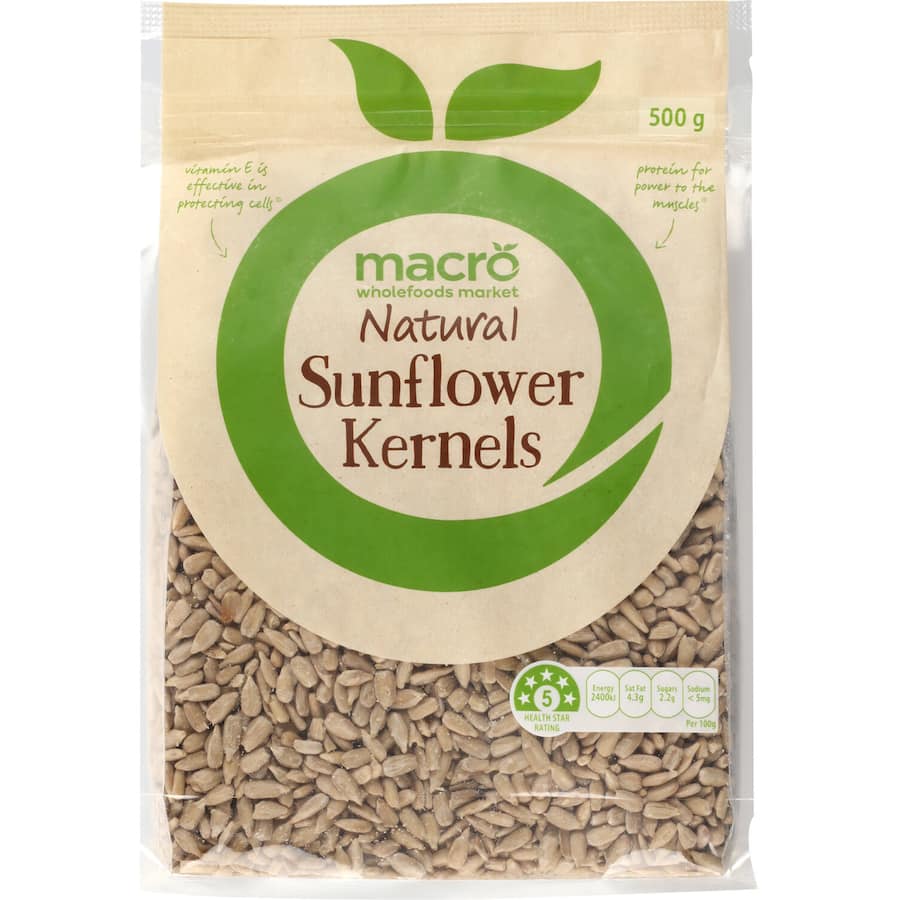 Macro Sunflower Kernels Natural 500g