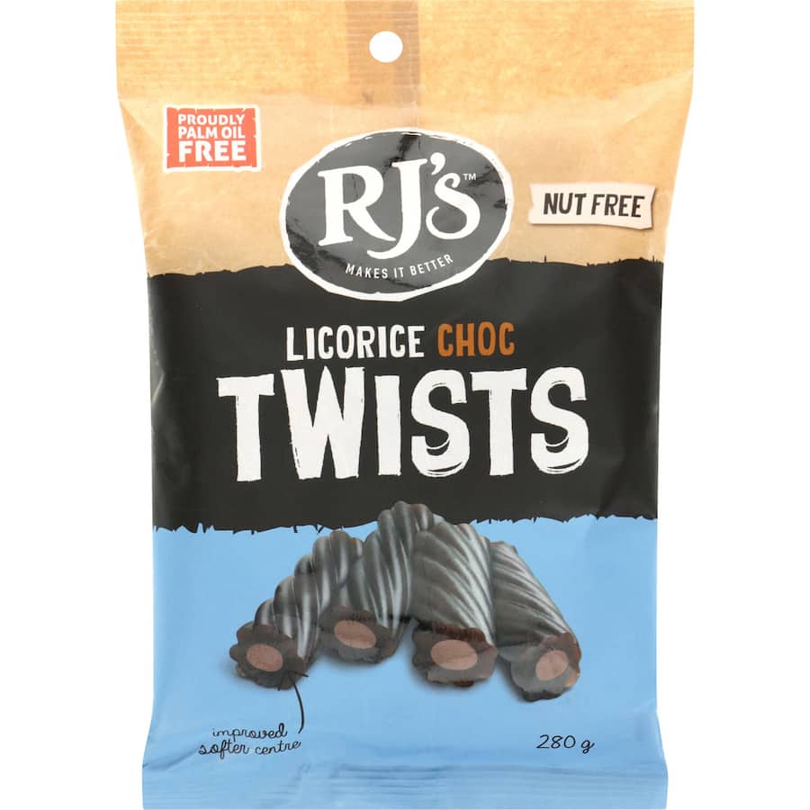 Rjs Licorice Twist Chocolate 280g