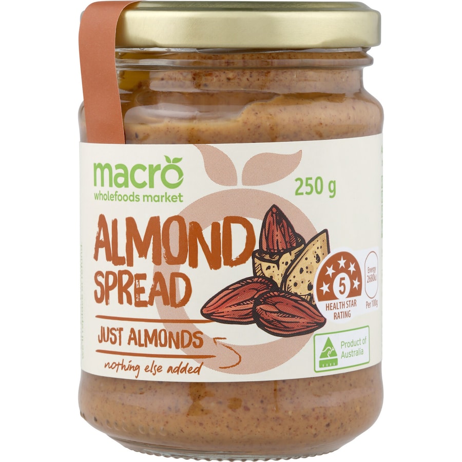 Macro Nut Butter Spread Almond 250g