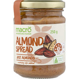 Macro Nut Butter Spread Almond 250g
