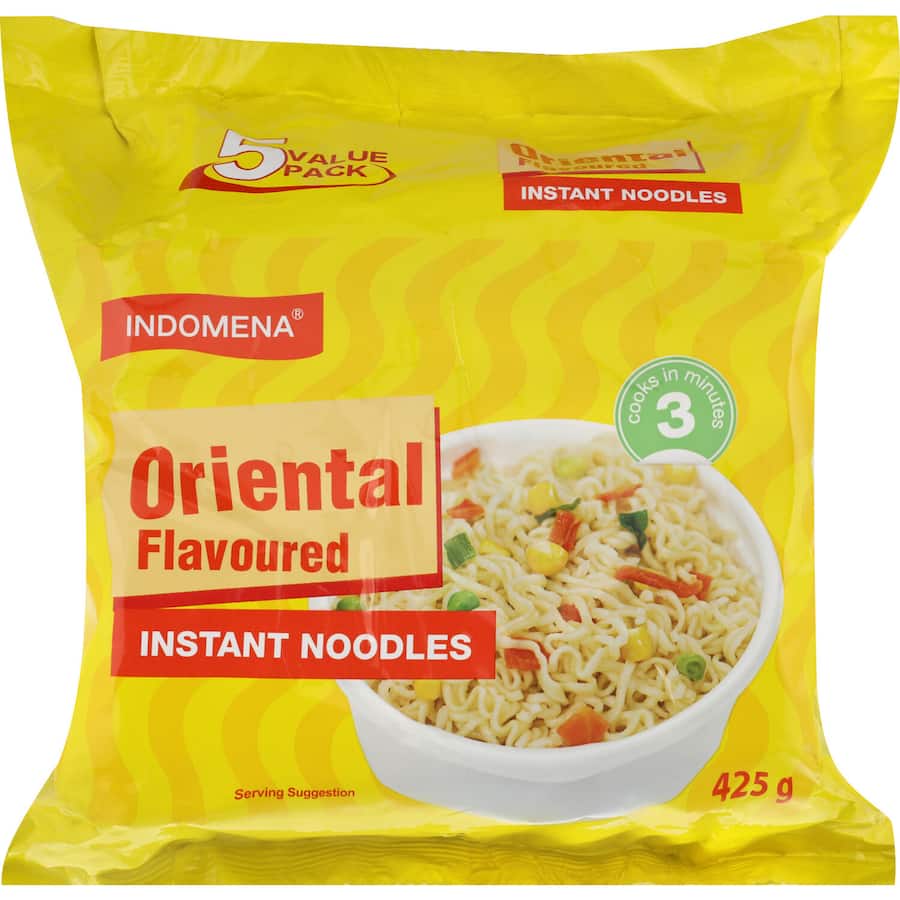Indomena Instant Noodles Oriental Pack 5 x 85g