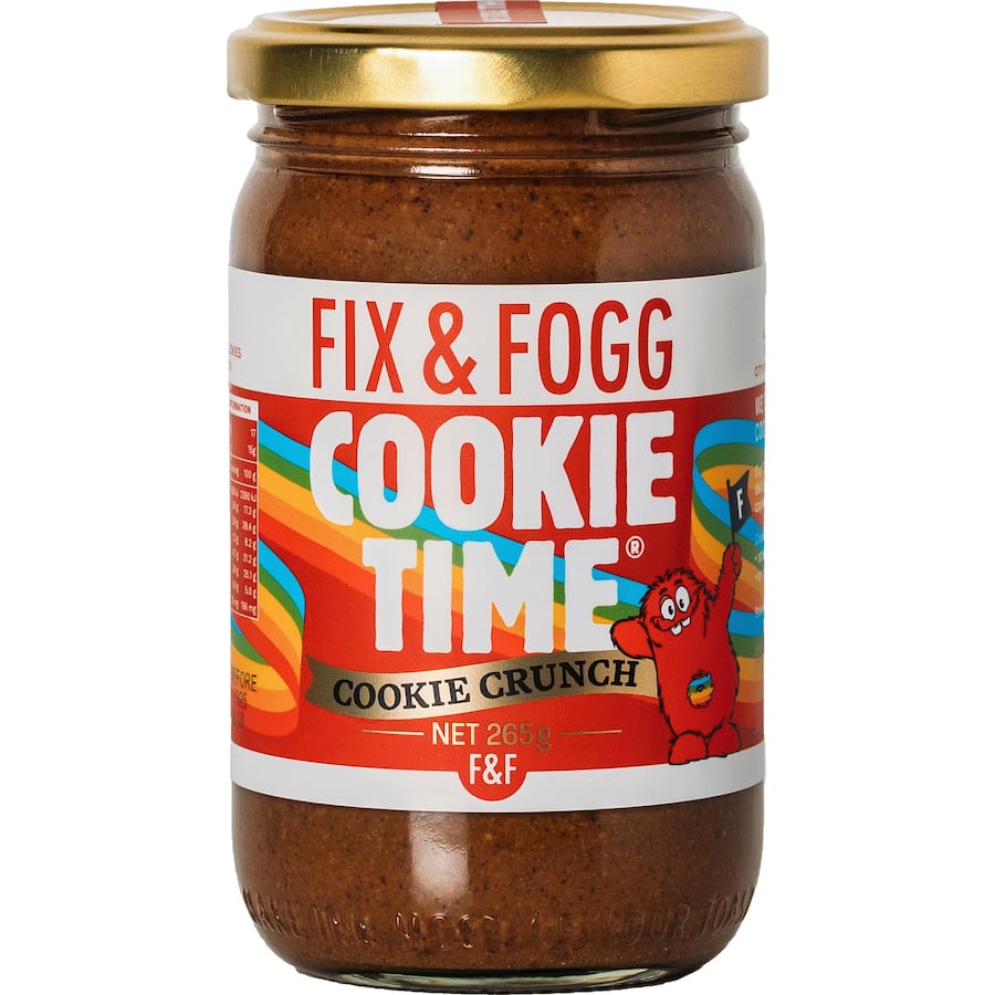 Fix & Fogg Peanut Butter Cookie Time Crunch 265g
