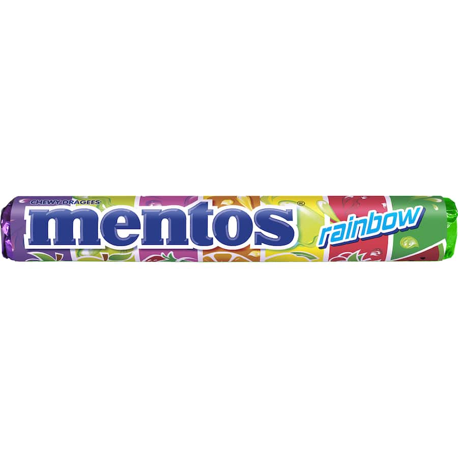 Mentos Sweets Rainbow Stick 37.5g