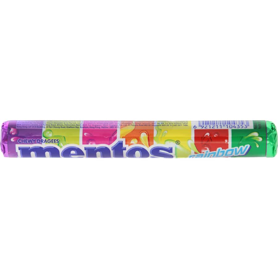 Mentos Sweets Rainbow Stick 37.5g