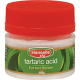 Hansells Tartaric Acid  100g
