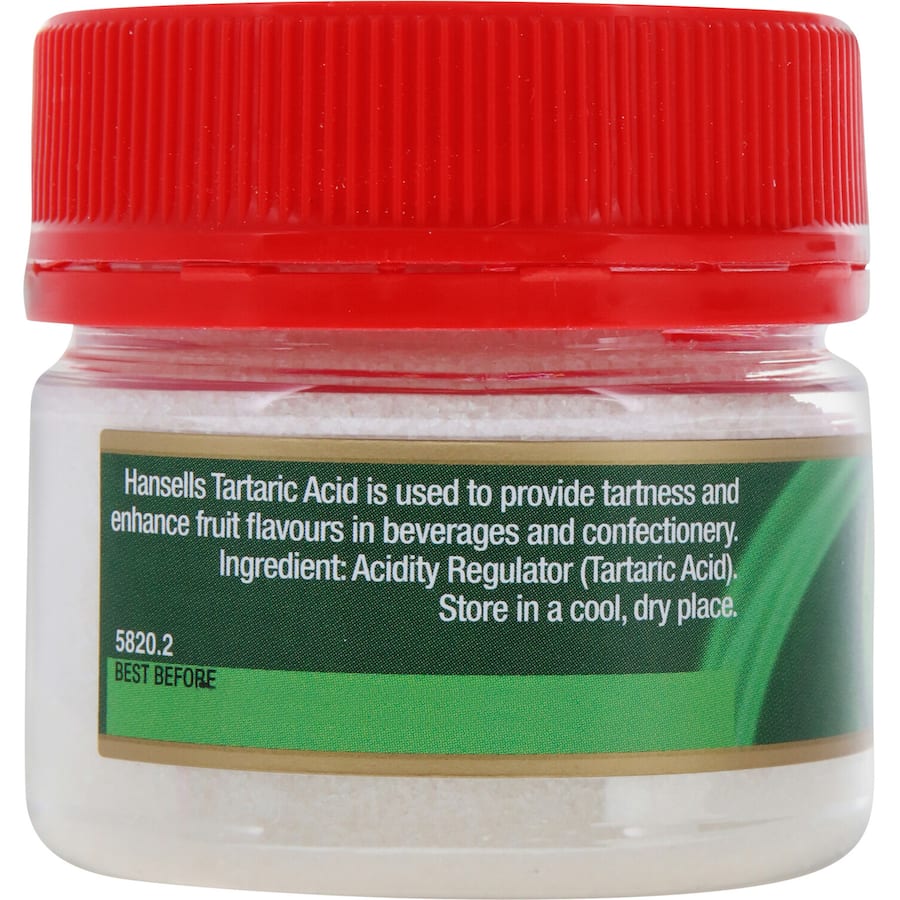 Hansells Tartaric Acid  100g