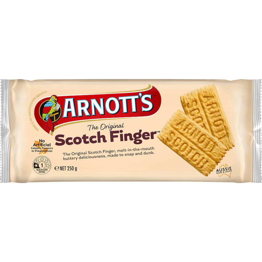 Arnotts Plain Biscuits Scotch Fingers 250g