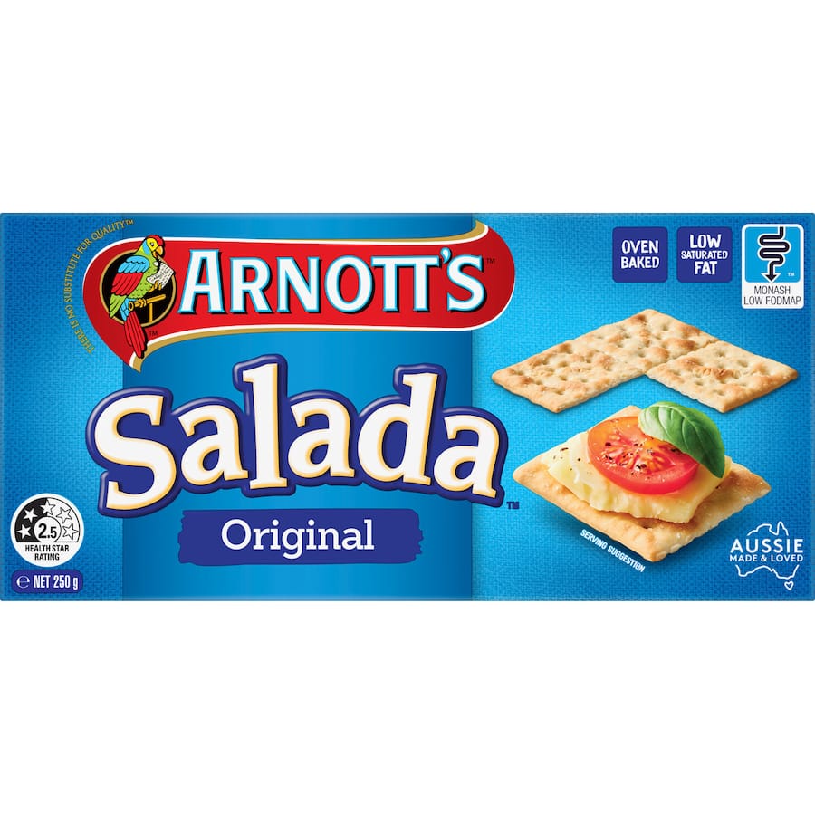 Arnotts Salada Crackers Original Box 250g