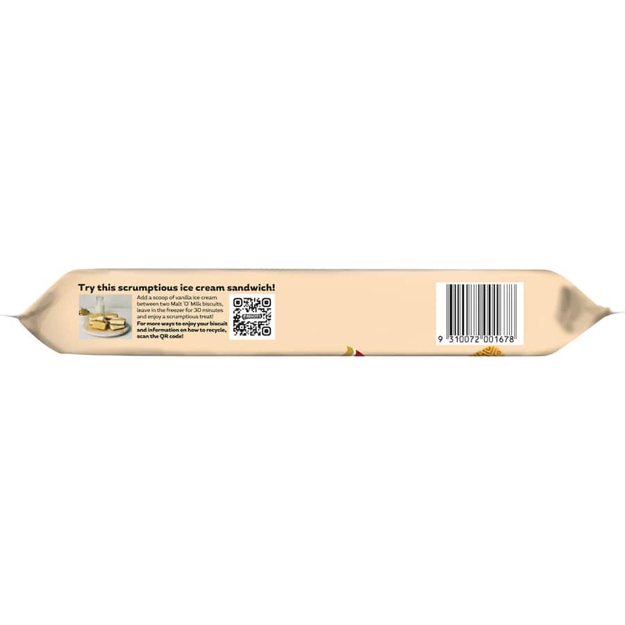 Arnotts Malt Biscuits Malt O Milk 250g