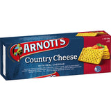 Arnotts Crackers Country Cheese Pkt 250g