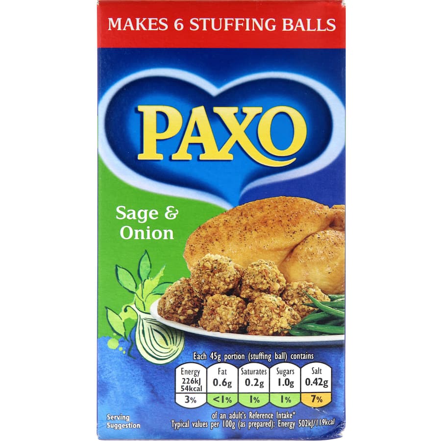 Paxo Stuffing Mix Sage & Onion 85g