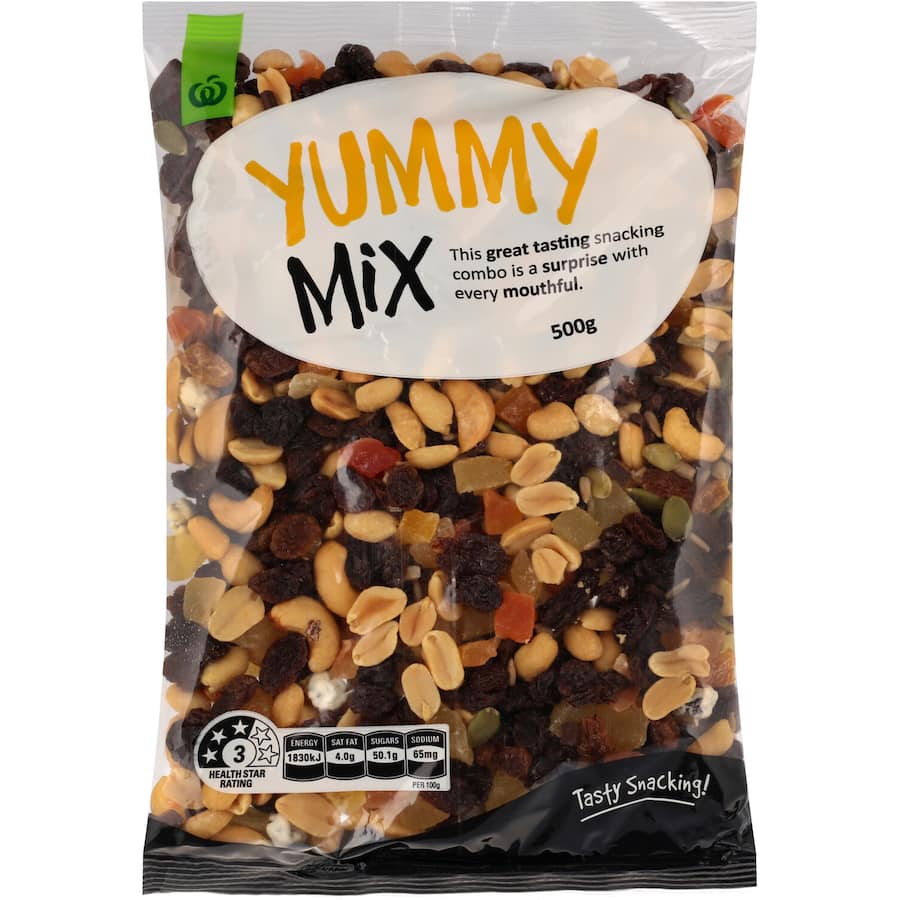 Woolworths Snack Mix Yummy Mix 500g