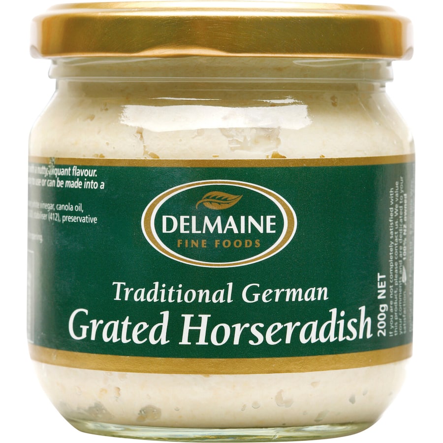 Delmaine Horseradish Grated 200g