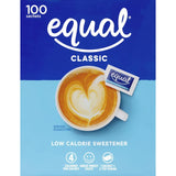 Equal Sugar Substitute Sachets Box 100pack