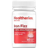Healtheries Iron Chewable Fizz Tablets 60pack