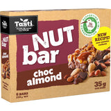 Tasti Nut Bars Choc Almond 6pk 210g