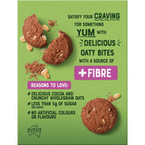 Arnotts Snack Right Biscuits Oaty Bites Cocoa & Oat 150g