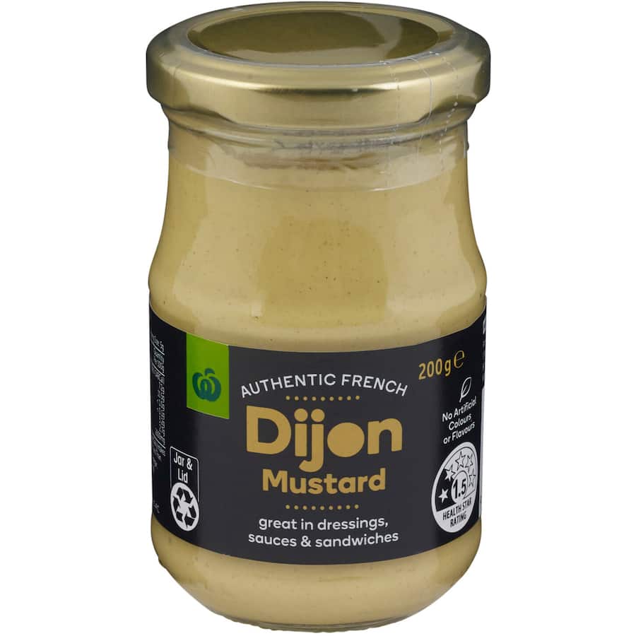 Woolworths Mustard Dijon 200g