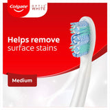 Colgate Optic White Electric Toothbrush Teeth Whitening Medium Bristle 1pack