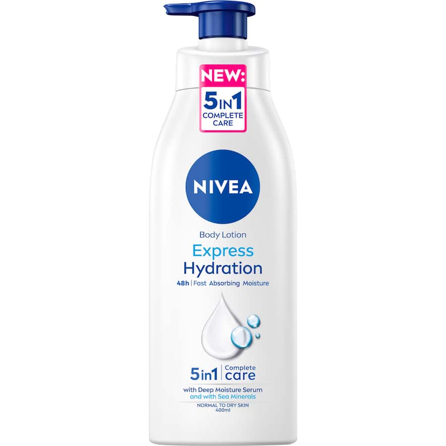 Nivea Body Lotion Express Hydration Pump 400mL