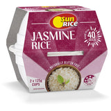 Sunrice Microwave Jasmine Rice Cup  2 pack 125g