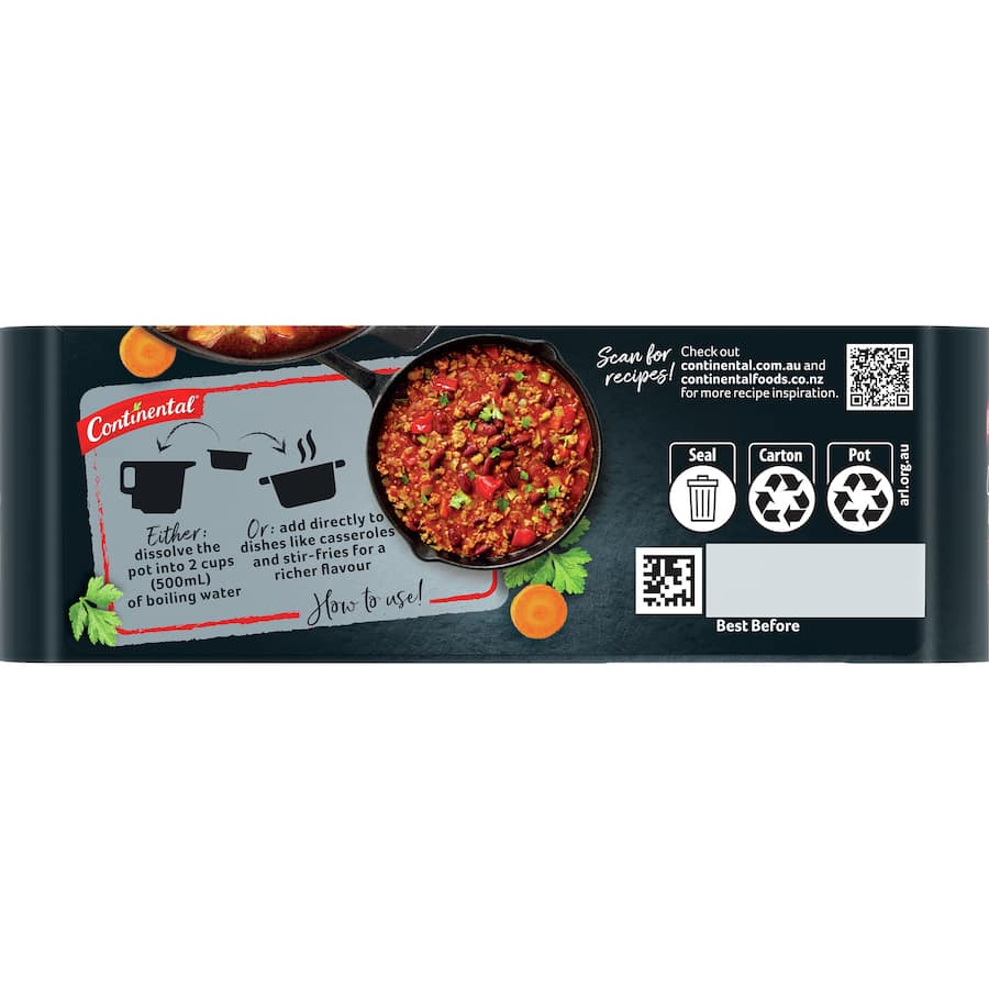 Continental Sensations Beef Stock Pot Pack 4 x 28g