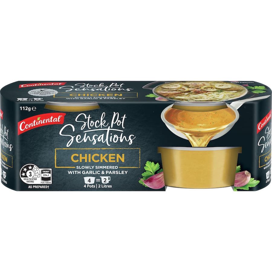 Continental Sensations Chicken Stock Pot Pack 4 x 28g
