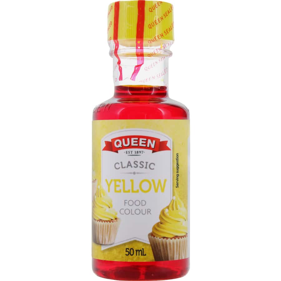 Queen Food Colour Yellow 50mL