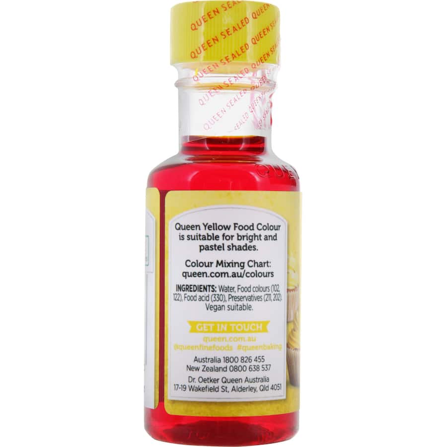 Queen Food Colour Yellow 50mL
