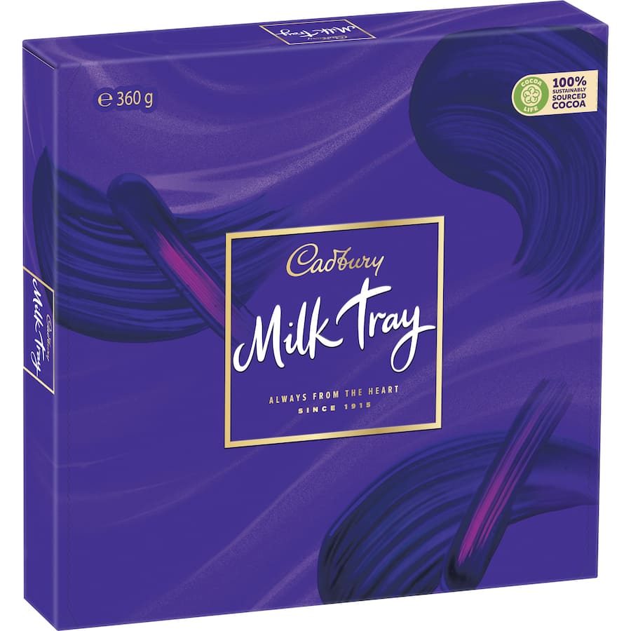 Cadbury Chocolate Box Milk Tray 360g