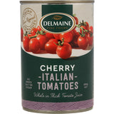Delmaine Flavoured Tomatoes Italian Cherry Can 400g