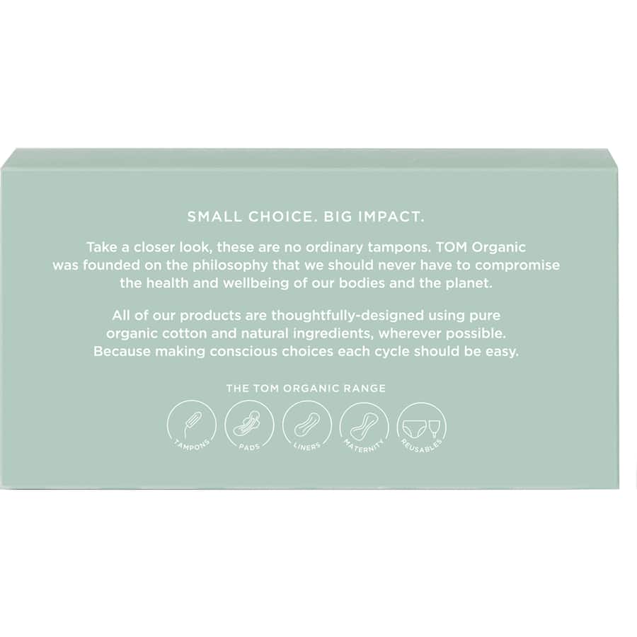 Tom Organic Regular Tampons  16pack