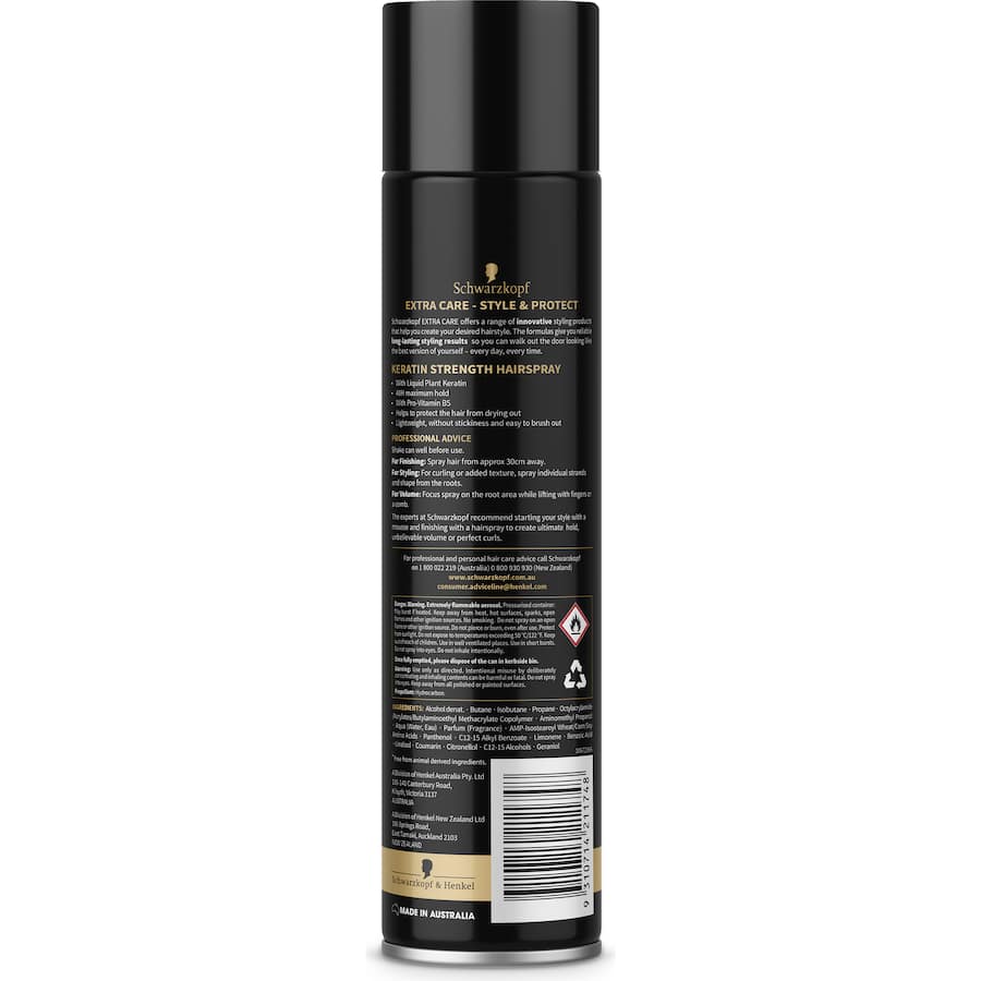Schwarzkopf Extra Care Hair Lacquer Ultra Styling 250g