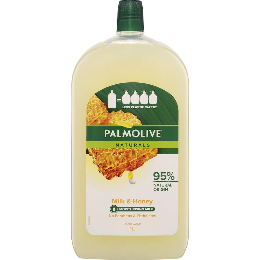 Palmolive Naturals Liquid Hand Wash Refill Milk & Honey Refill 1L