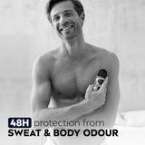 Nivea Men Black & White Roll On Deodorant Invisible Antiperspirant Original 50mL