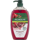 Palmolive Naturals Body Wash Pomegranate & Mango Shower Gel Pump 1L