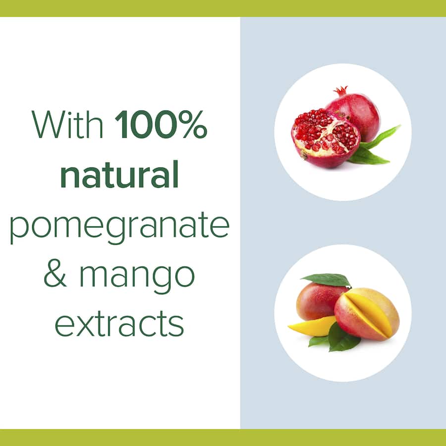 Palmolive Naturals Body Wash Pomegranate & Mango Shower Gel Pump 1L