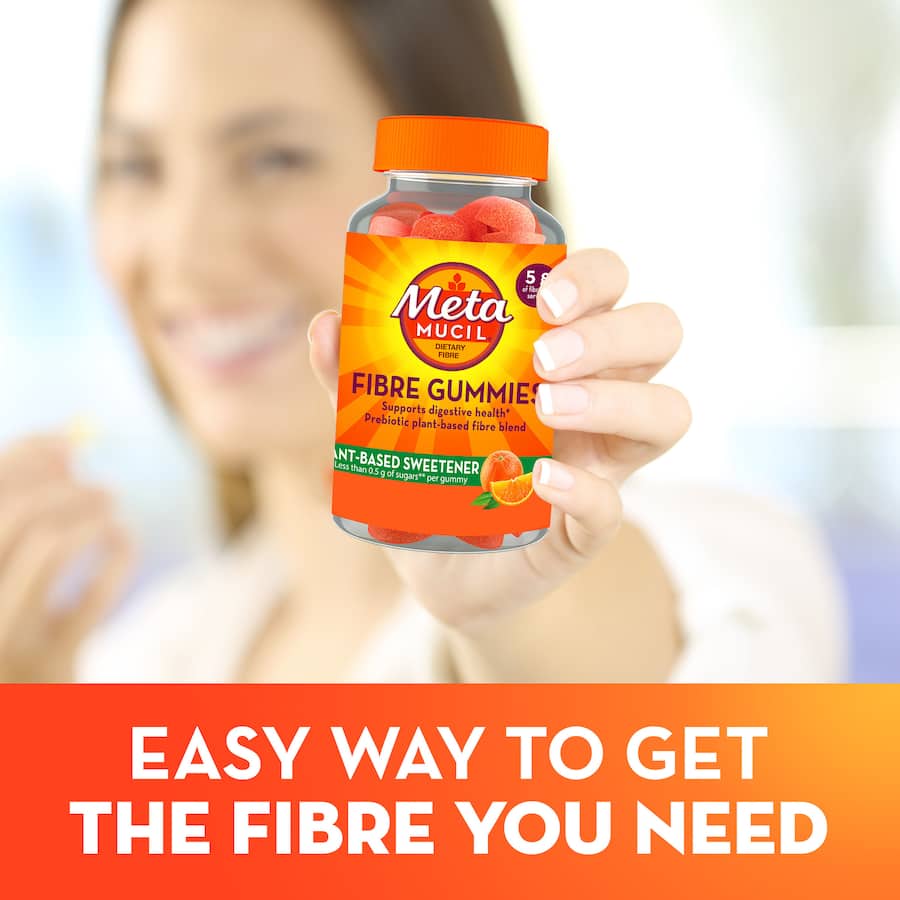 Metamucil Dietary Supplement Fibre Gummies