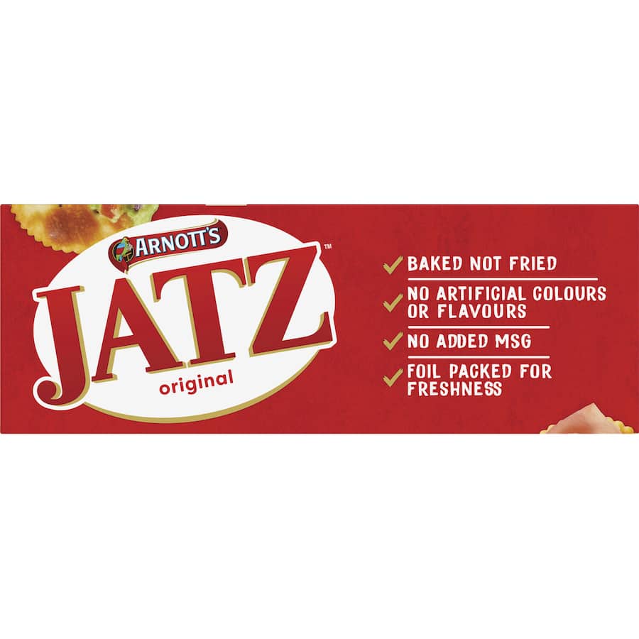 Arnotts Jatz Crackers Original Box 225g