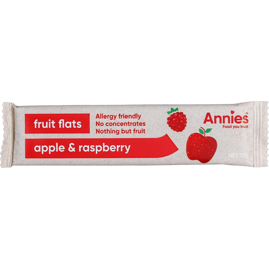 Annies Fruit Bars Apple & Raspberry 30g