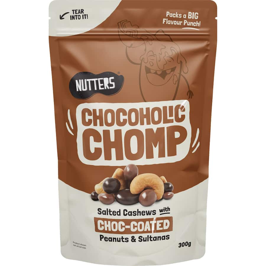 Nutters Mixed Nuts Roasted & Salted Chocoholic 300g
