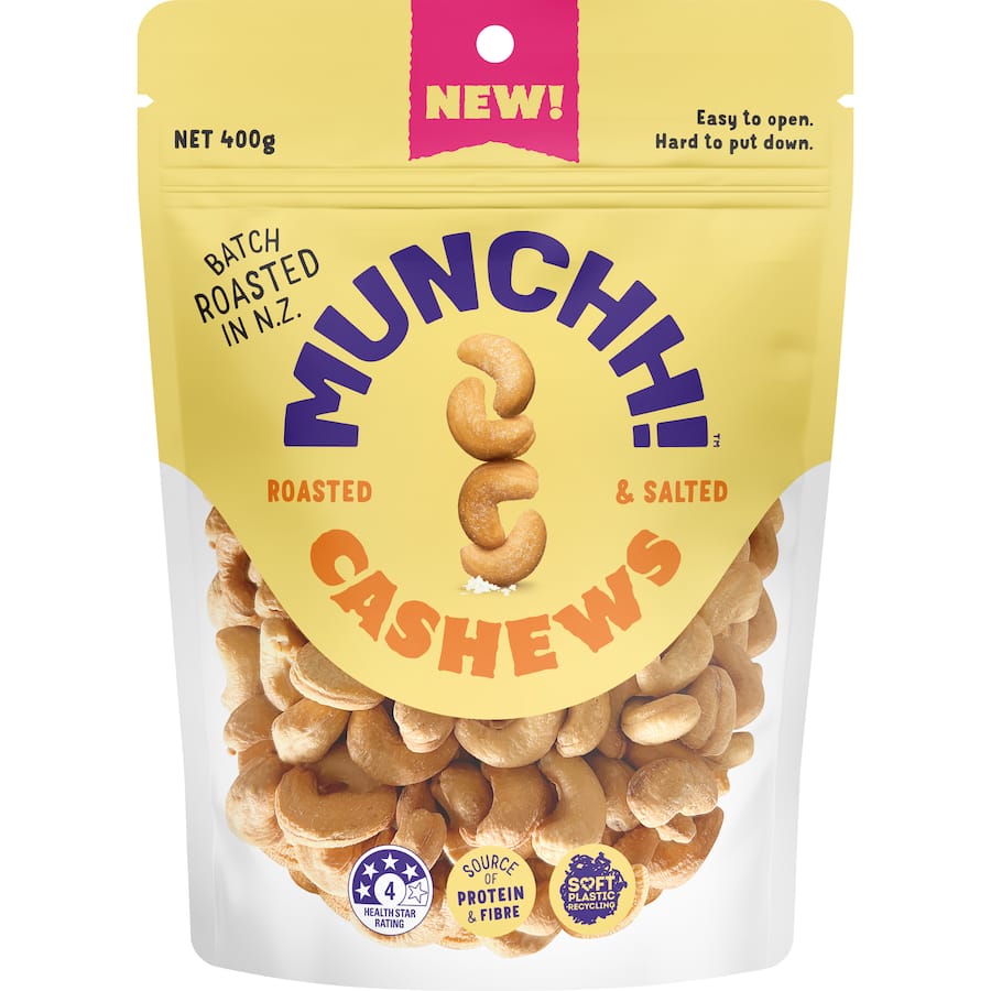 Munchh Cashews Roasted & Salted 400g