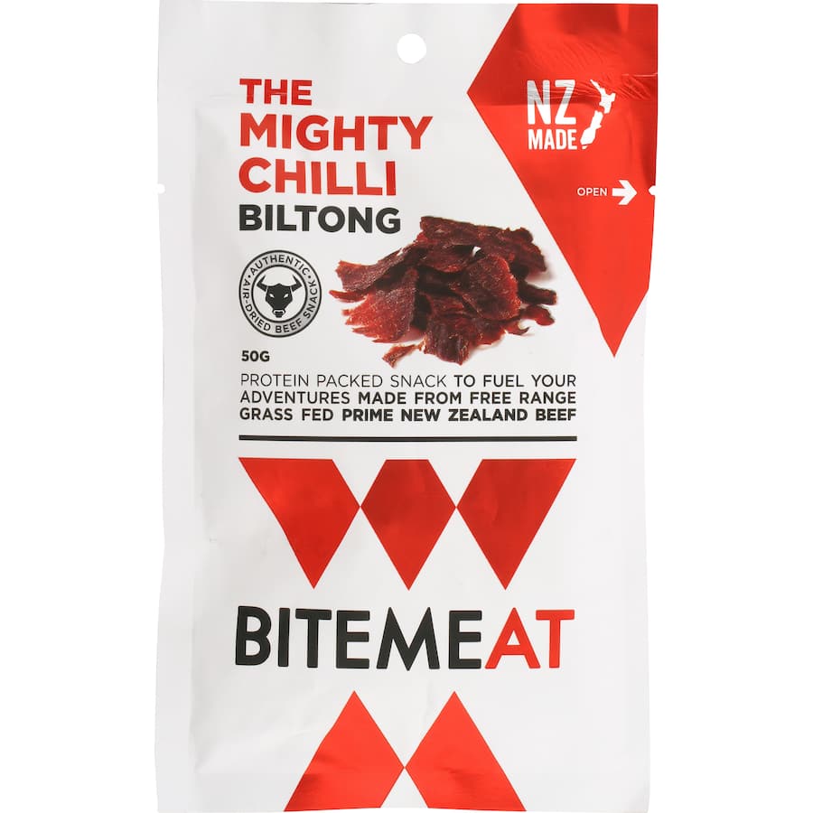 Bite Meat Mighty Chili Biltong  50g