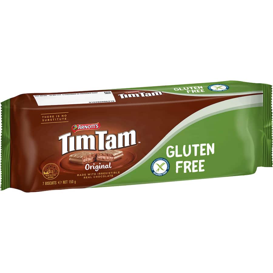Arnotts Tim Tam Chocolate Biscuits Gluten Free 150g