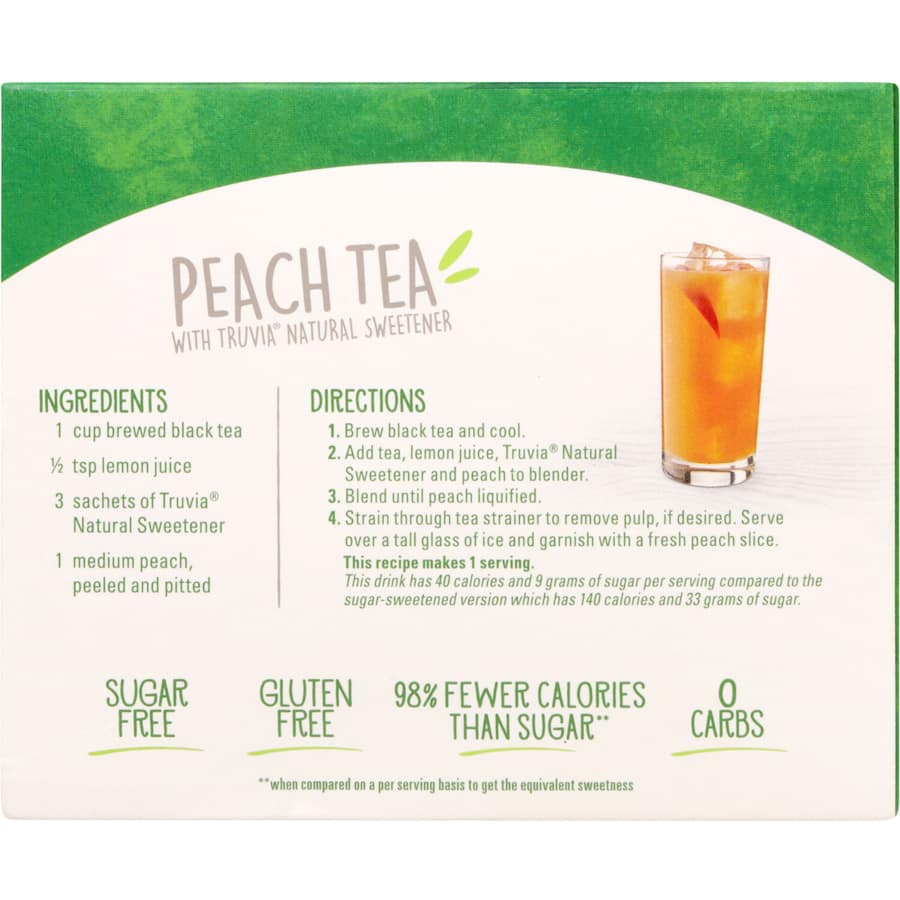 Truvia Sugar Substitute Stevia Sachets 80pack